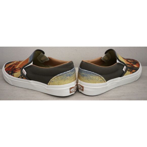 Vans 721356 Men's Sz 9.5 Women's Sz 11 Cactus Tapestry Classic Slip-On Shoes - Picture 11 of 12